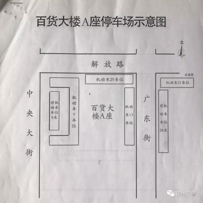 锦州市经营性停车场收费范围示意图